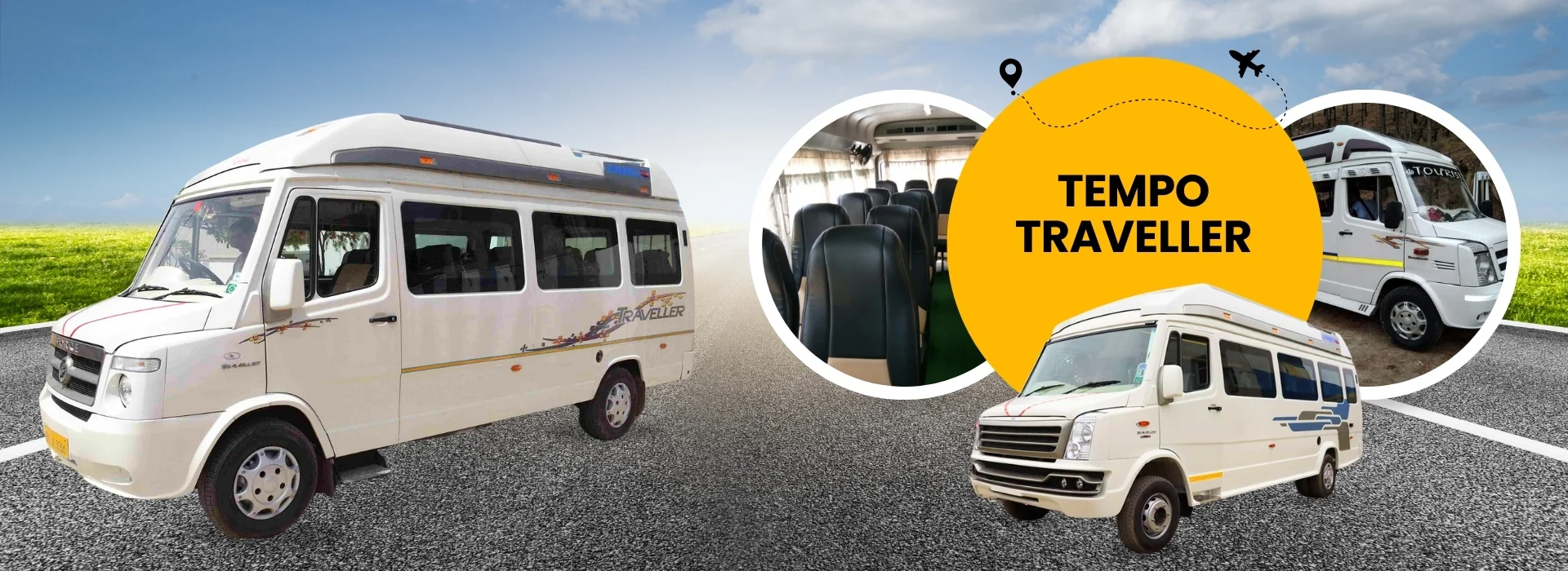 Hire Luxury Tempo Traveller in Udaipur